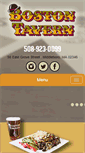 Mobile Screenshot of bostontavernmiddleboro.com